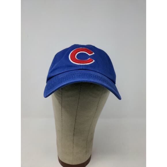 47 Brand MLB Chicago Cubs Fitted Hat Size M Blue Embroidered Logo - Picture 2 of 11